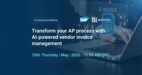 AP process with AI-powered vendor invoice management